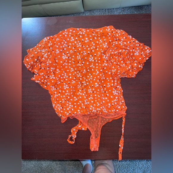 Intimately Free People Call Me Later Printed Bodysuit Top - Picture 7 of 7